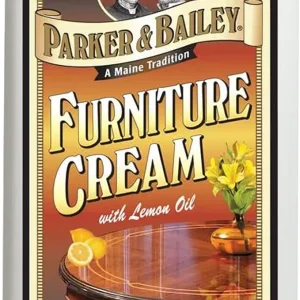 Parker & Bailey Furniture Cream - Multisurface Wood Cleaner and Polish Furniture Quick Shine Restorer Protector Kitchen Cabinets Surface Cleaner House Cleaning Supplies Home Improvement
