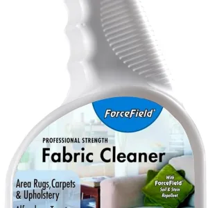 ForceField® Fabric Cleaner Professional Strength, Deeply Penetrates Water Safe Fabric & Fibers of Upholstery, Clothing, Rugs & Carpeting - 22oz