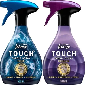 Touch Fabric Spray, Ocean & Mountain, 16.9 oz, Pack of 2
